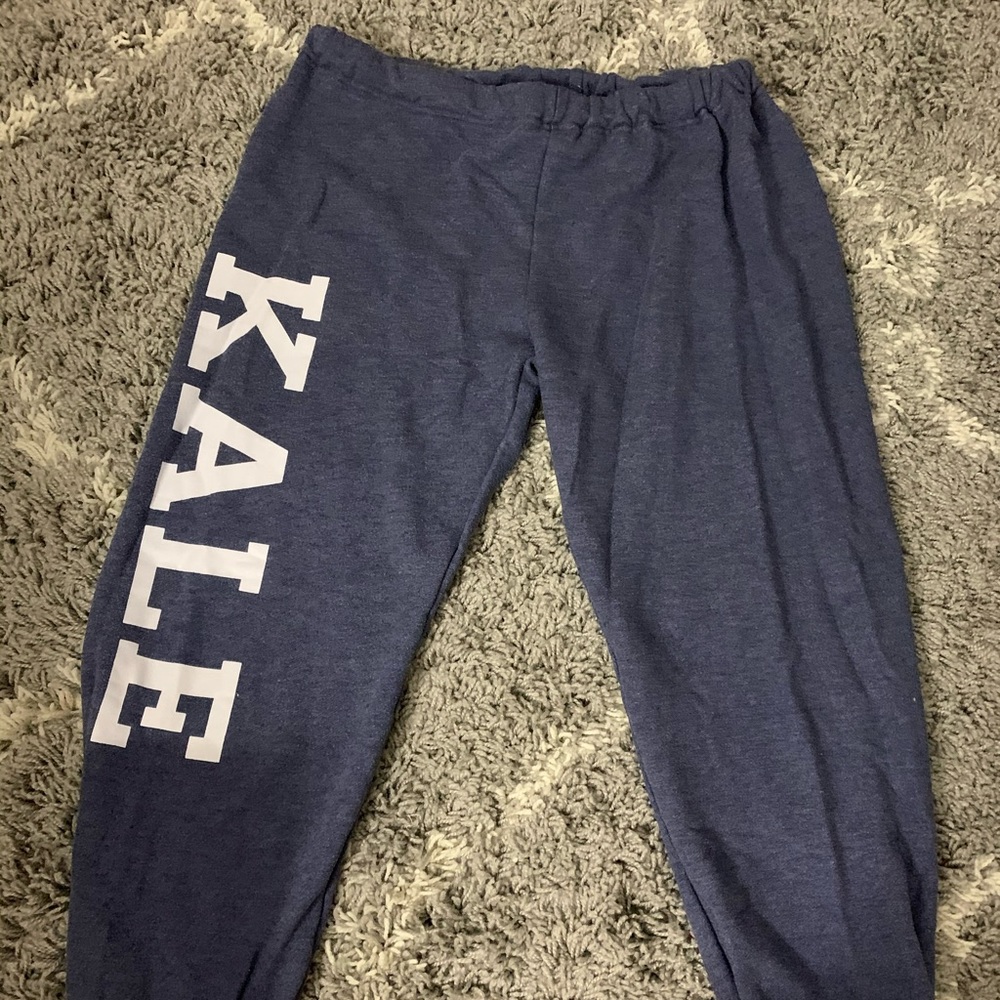 Blue joggers